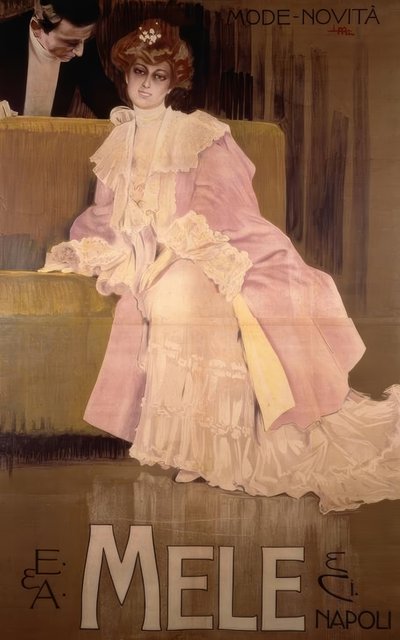 E. & A.MELE & Ci. NAPELS af Achille Beltrame