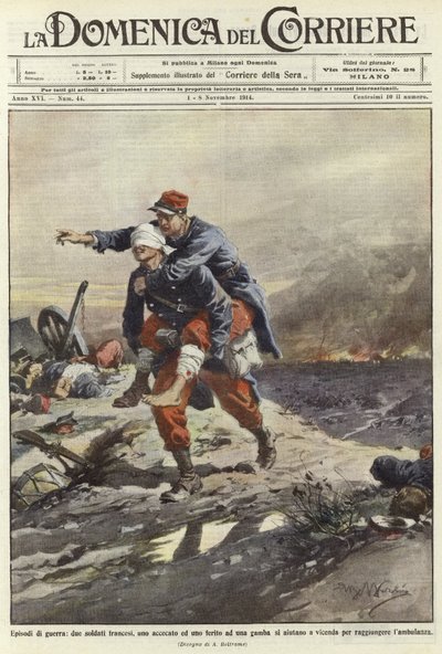 Episoder af krig af Achille Beltrame