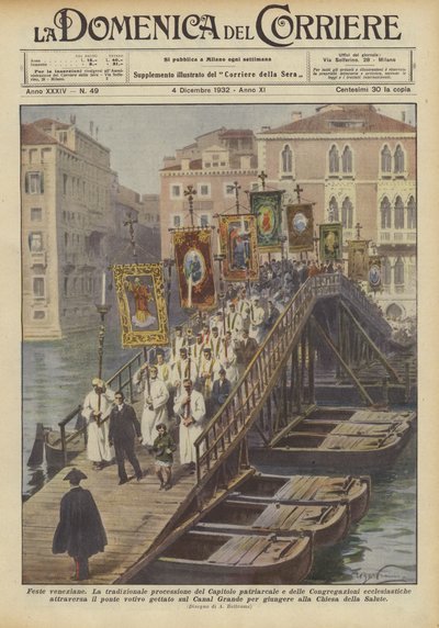 Venetianske festivaler af Achille Beltrame