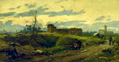 Magten blev brudt af Achilles Beltrame (1871-1945) af Achille Beltrame