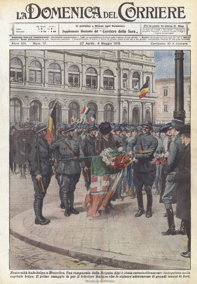 Fraternita italo-belga a Bruxelles  af Achille Beltrame