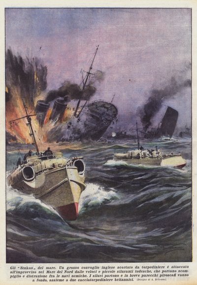 Havets Stukaer af Achille Beltrame