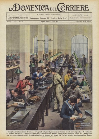 De professionelle mesterskaber af Achille Beltrame