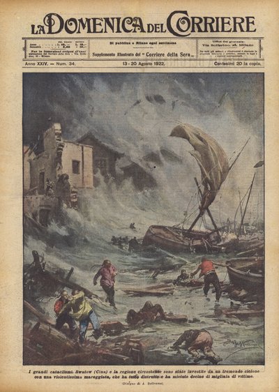 De store katastrofer af Achille Beltrame