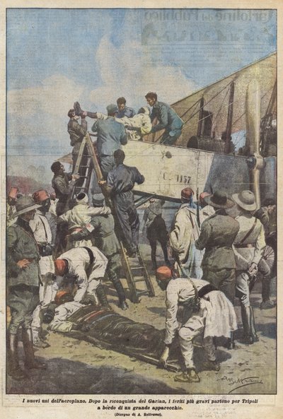 De nye anvendelser af flyet af Achille Beltrame