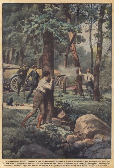 Civilisationens vilde af Achille Beltrame