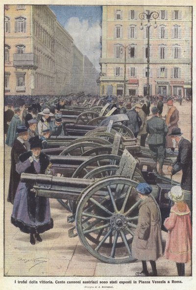 Sejrens trofæer af Achille Beltrame