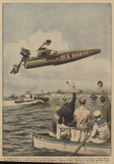 Den flyvende båd af Achille Beltrame
