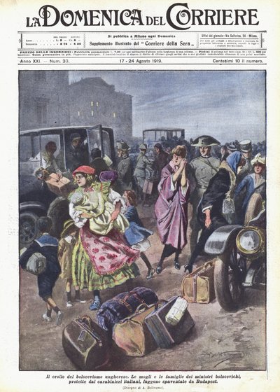 Den ungarske bolsjevismes sammenbrud af Achille Beltrame