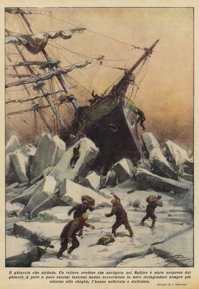 Isen, der knuser af Achille Beltrame