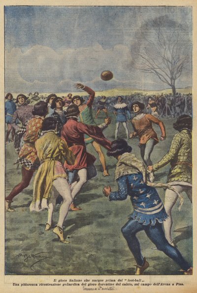 Det italienske spil, der blev født før fodbolden af Achille Beltrame
