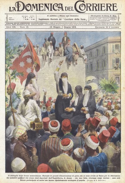 Muslimske kvinders opvågnen af Achille Beltrame