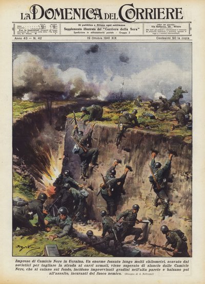 Sorte skjorter Virksomheder i Ukraine af Achille Beltrame