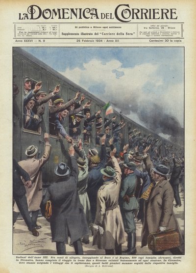 Italienere i år XII af Achille Beltrame