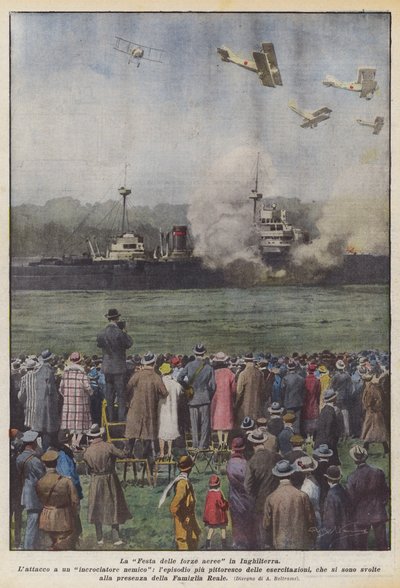 Luftvåbnets fest i England af Achille Beltrame