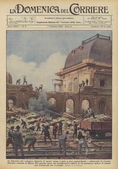 Stationen der forsvinder af Achille Beltrame