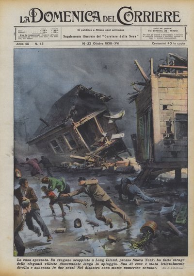 Det ødelagte hus af Achille Beltrame