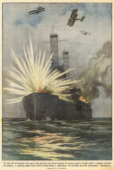 Slutningen på en kolos af havene af Achille Beltrame