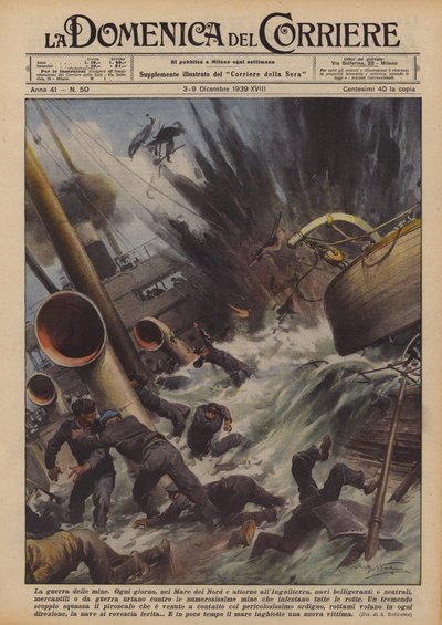 Minekrigen af Achille Beltrame