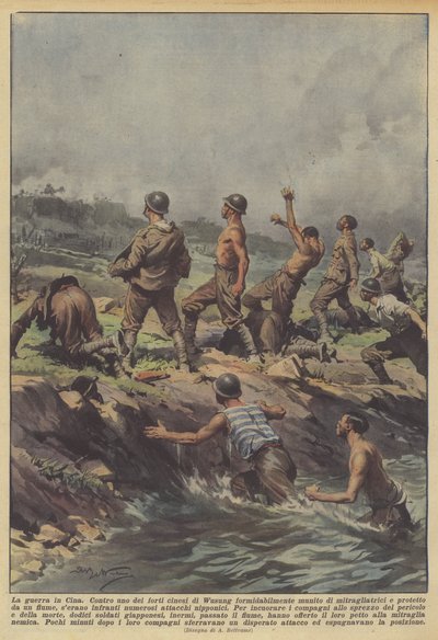 Krigen i Kina af Achille Beltrame