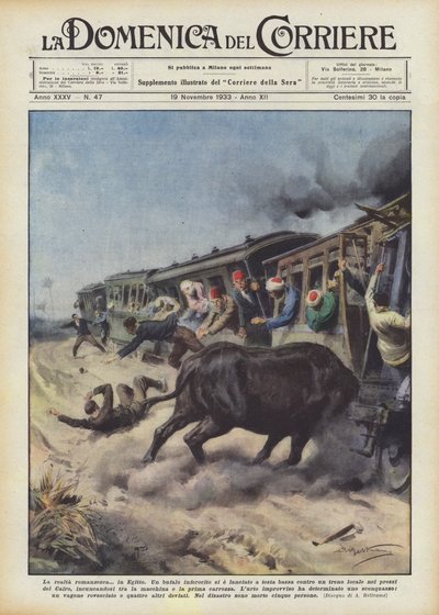 Den fiktive virkelighed? i Egypten af Achille Beltrame