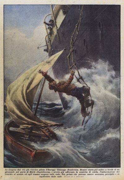 Den tragiske afslutning på den ældste chauffør i Europa, Joseph Henderson af Achille Beltrame