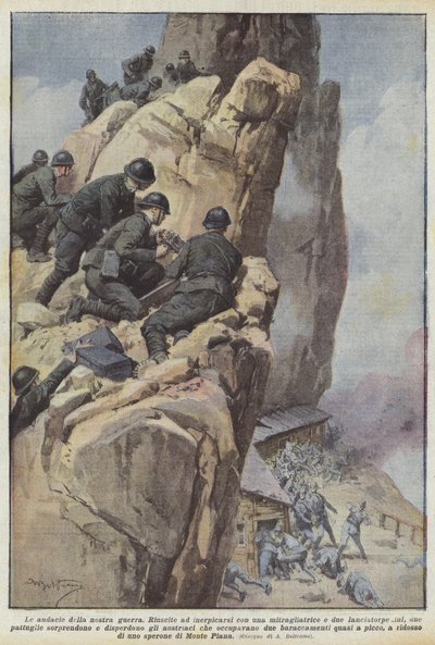 Vores krigs frækhed af Achille Beltrame