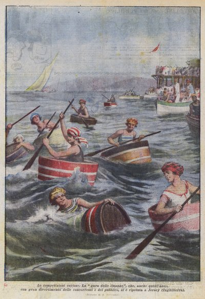 De nysgerrige konkurrencer af Achille Beltrame