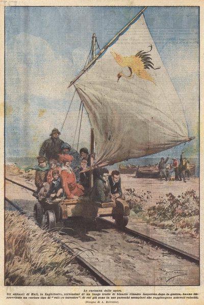 Sports kuriositeter af Achille Beltrame