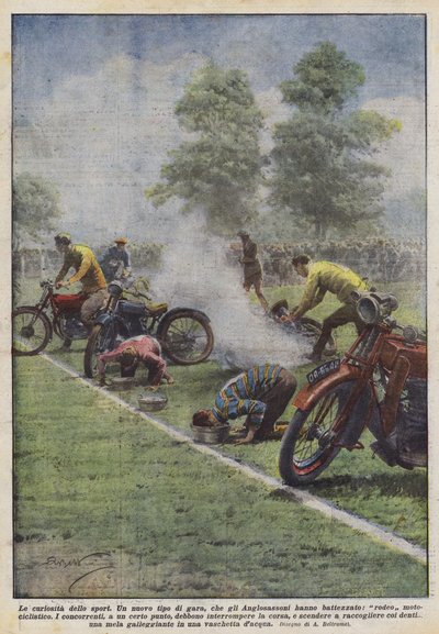Sports kuriositeter af Achille Beltrame