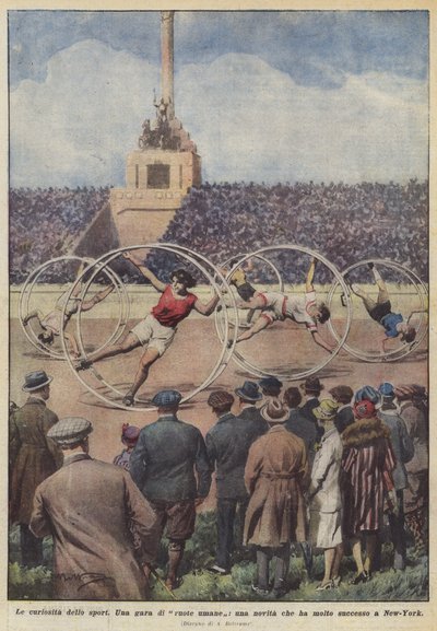 Sports kuriositeter af Achille Beltrame
