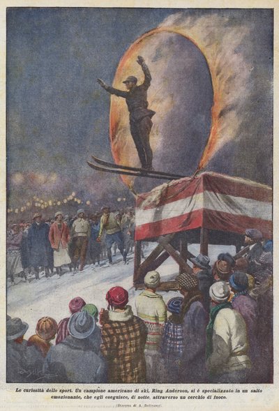 Sports kuriositeter af Achille Beltrame
