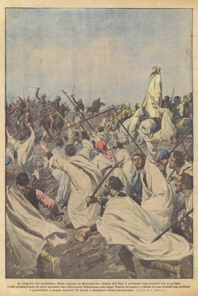 Fanatismens tragedier af Achille Beltrame