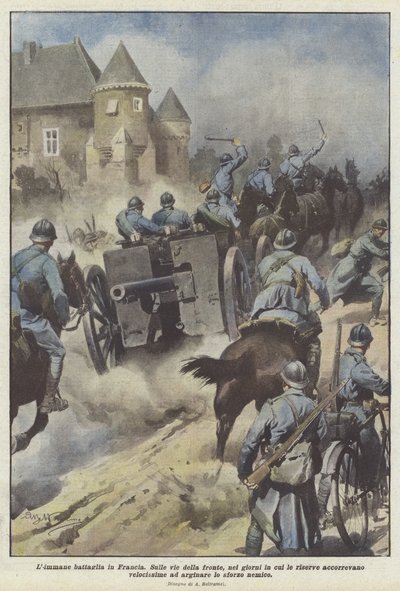 Der er kamp i Frankrig af Achille Beltrame