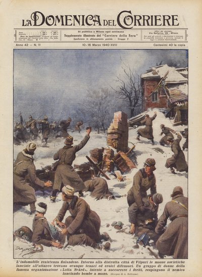 Lindomabel finsk modstand af Achille Beltrame