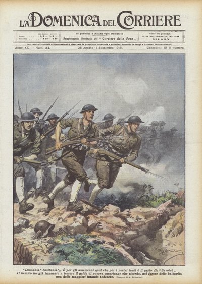 Lusitania! Lusitania! af Achille Beltrame