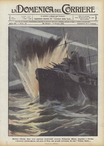 Italiens marinesoldater af Achille Beltrame