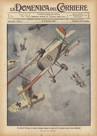 På Trevisos himmel af Achille Beltrame
