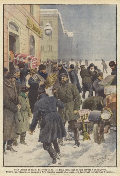 I Lenins Rusland af Achille Beltrame
