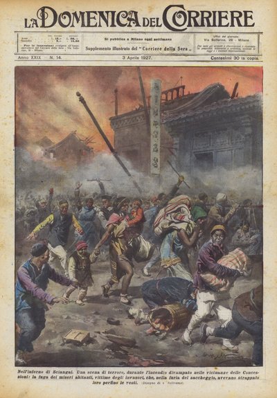 I helvede Shanghai af Achille Beltrame
