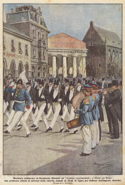 Militær nostalgi i Tyskland af Achille Beltrame