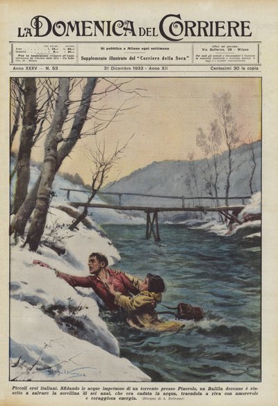 Små italienske helte af Achille Beltrame
