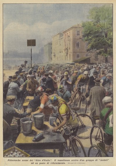 Maleriske scener af Giro d