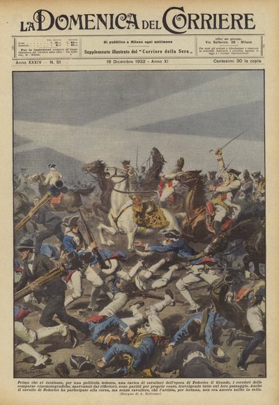 Før en anklage om riddere fra Frederiks tid begyndte for en tysk film? af Achille Beltrame