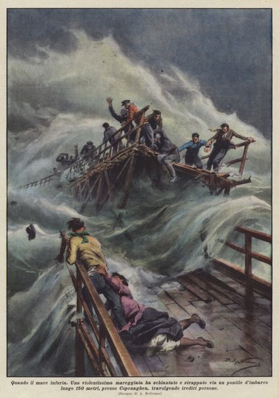 Når havet raser af Achille Beltrame