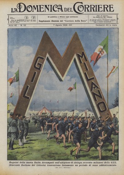 Drenge fra det nye Italien af Achille Beltrame