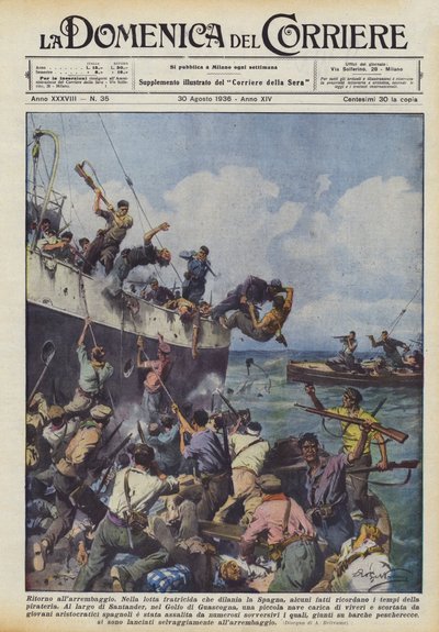 Vend tilbage til boarding af Achille Beltrame