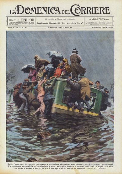 Under orkanen af Achille Beltrame