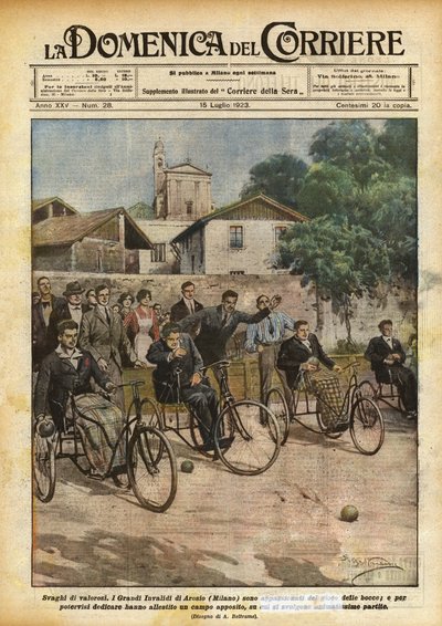 Fritid af modige af Achille Beltrame