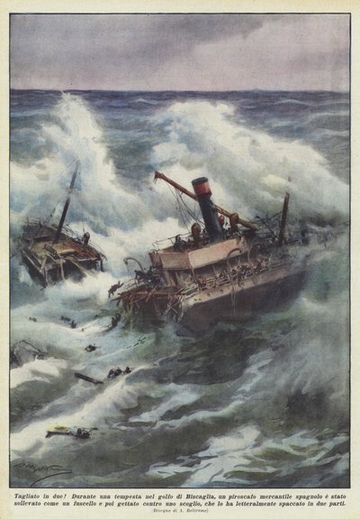 Skåret over! af Achille Beltrame